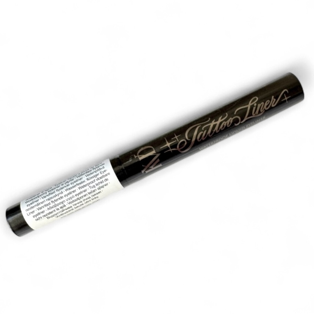 Kat Von D Tattoo Eye Liner in Trooper Black Waterproof Liquid Eyeliner NEW KVD
